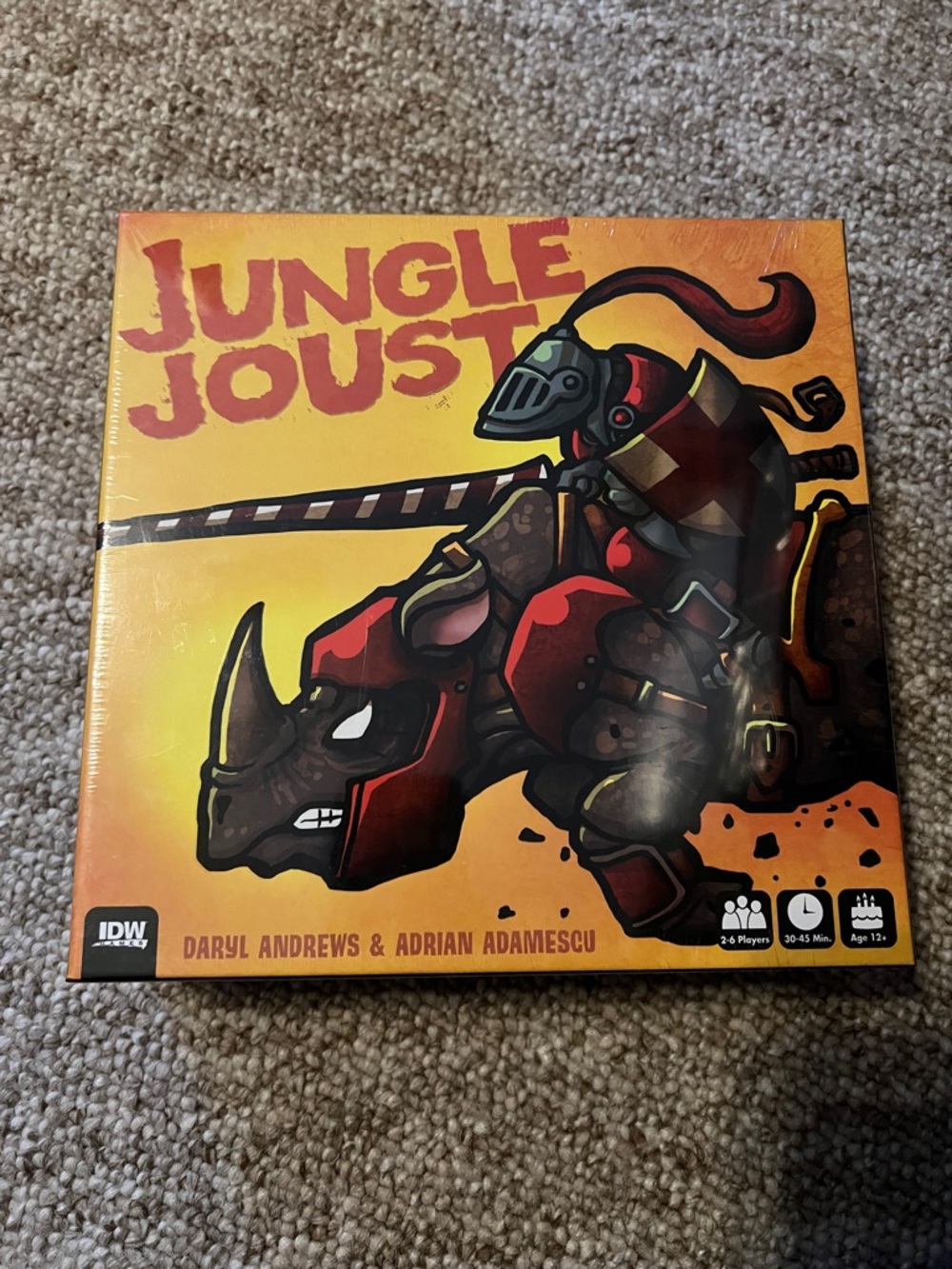 Jungle Joust Board Game